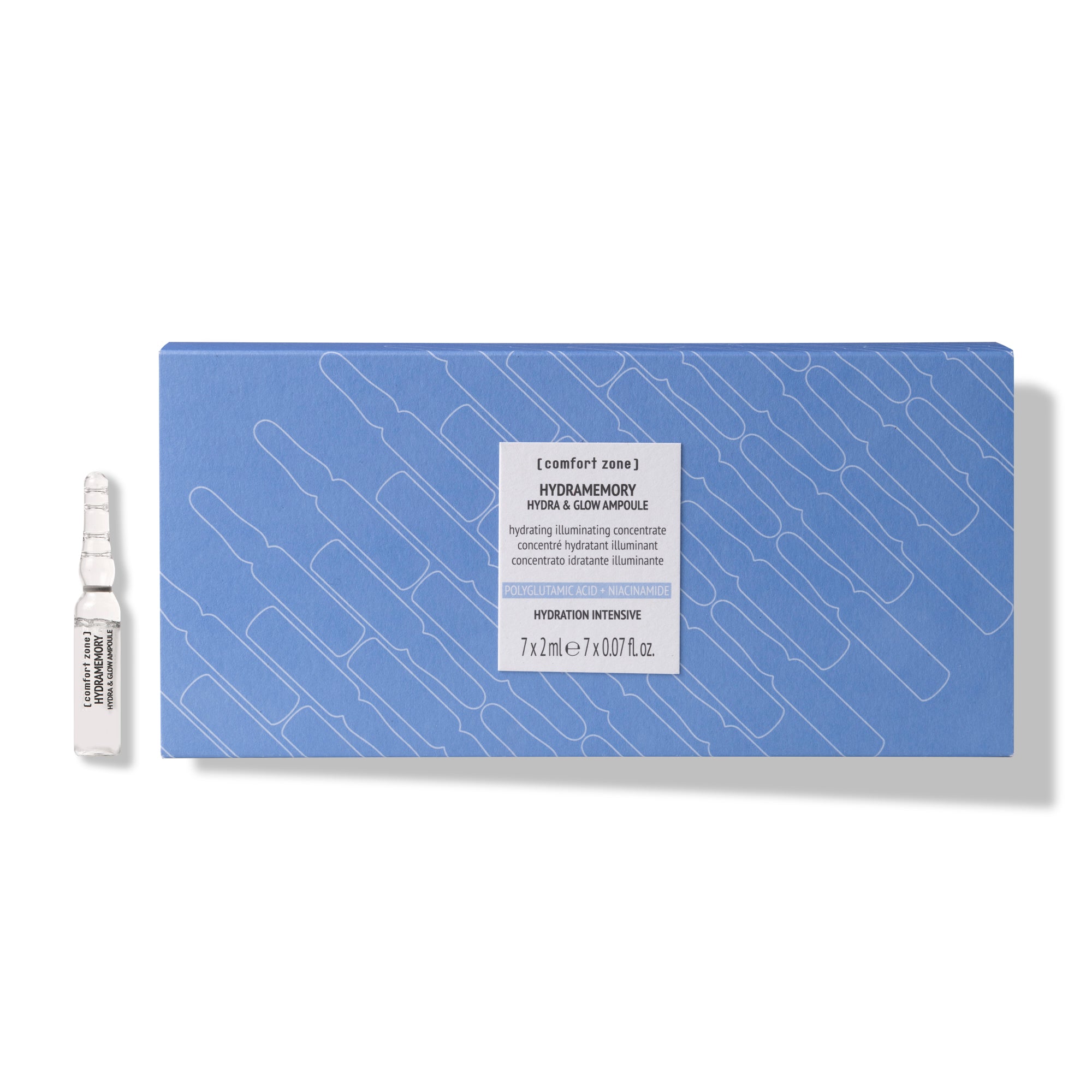 Comfort Zone: HYDRAMEMORY HYDRA &amp; GLOW AMPOULES Hydrating illuminating concentrate-
